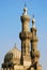 The minaret of Al-azhar mosque in cairo