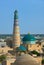 Minaret in ancient city of Khiva