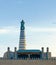 Minaret in ancient city of Khiva, Uzbekistan