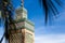 The minaret of the Bou Inania Madarsa in Fes, Morocco