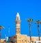 Minaret and fortifications of Caesarea