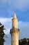 The minaret of the Grans Mosque Djami Kebir as it is called in Larnaca, Cyprus