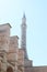 Minaret of Hagia Sofia in Istanbul