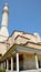 The minaret of Hagia Sophia, Istanbul