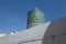 Minaret of the Idriss Medersa in the holy city of Moulay Idriss in Morocco