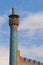 Minaret of Imam Mosque in Isfahan, Iran