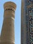 Minaret Kalyan, tower of the mosque Po-i- Kalyan of Bukhara in Uzbekistan.