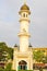 The Minaret of the Kapitan Keling Mosque during sunset