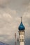 Minaret of Masjid Babulssalam Pelabuhan in Makassar, South Sulawesi, Indonesia