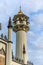 Minaret of the Masjid Sultan Mosque in Singapore