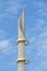 Minaret at modern Mosque in Cologne Ehrenfeld