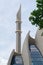 Minaret at modern Mosque in Cologne Ehrenfeld