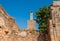 Minaret of the mosque in Chellah in Rabat, Morocco