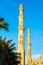 Minaret of the mosque. Hurghada