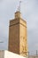 Minaret of a Mosque in Kasbah of the Udayas in Rabat, Morocco