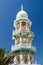 Minaret of a Muttrah Central Mosque in Muscat, Om