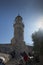 Minaret near the Ascension Chapel on the Mount of Olives in Jerusalem