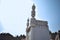 Minaret at old Mosque/Masjid at the Golkonda Fort in Hyderabad Telangana India