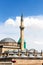 minaret and roofs of Rumi Mausoleum in Konya