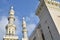 Minaret of Suciati Saliman Mosque at Yogyakarta, Indonesia