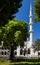 The minaret of Sultan Ahmed Mosque, Istanbul