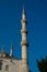 Minaret of Sultan Ahmed Mosque Sultan Ahmet Camii also known as the Blue Mosque