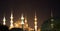 The Minarets of Blue Mosque, Istanbul.