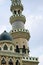 the minarets of the mosque are used to say the call to prayer