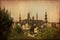 Minarets of Muslims Mosque,Cairo,Egypt