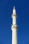 minarets reaching towards the blue sky, islam and minaret, minaret architecture in turkey