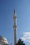 minarets reaching towards the blue sky, islam and minaret, minaret architecture in turkey