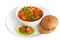 Minced meat and vegetable tomato soup