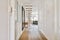 Mind-blowing stylish corridor with wood floor