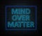 Mind over matter concept.