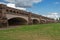 Minden Aqueduct, Wasserstrassenkreuz Minden, Minden, North Rhine-Westphalia, Germany, Europe