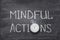 Mindful actions watch