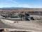 Mine coal factory in the desert.