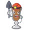 Miner irish coffee mascot cartoon
