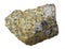 Mineral collection: chalcopyrite.