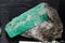 Mineral gemstone green beryl