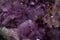 Mineral purple Amethyst crystal quartz texture