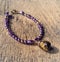 Mineral stone yoga bracelet