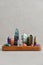 Minerals towers of Fluorite, Smoky Quartz, Amethyst, Crackle Quartz, Aragonite, Amazonite, Emerald, Fire Quartz