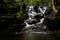 Miners Run Waterfall - Mcintyre Wilderness - Allegheny Mountains - Pennsylvania