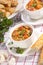 Minestrone soup