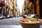 Minestrone Soup Amidst Naples\\\' Vibrant Streets