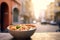 Minestrone Soup Amidst Naples\\\' Vibrant Streets