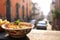 Minestrone Soup Amidst Naples\\\' Vibrant Streets