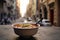 Minestrone Soup Amidst Naples\\\' Vibrant Streets
