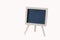 Mini blackboard blank  message with stand on isolate background